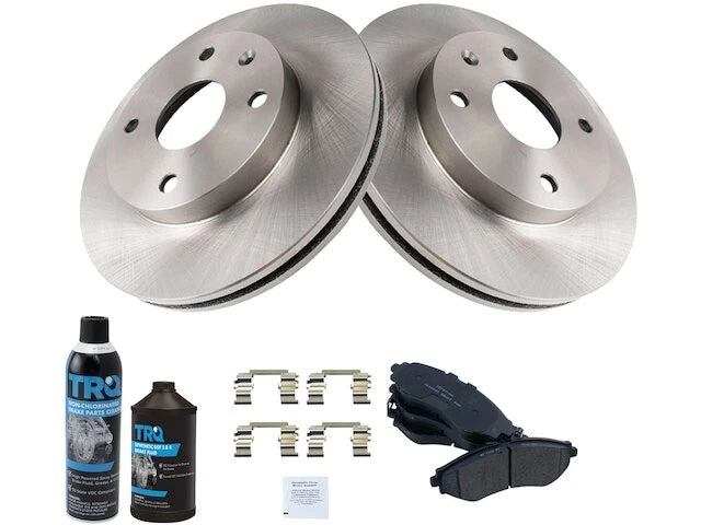 Front Brake Pad and Rotor Kit for Suzuki Forenza (2004–2008) JR264HG