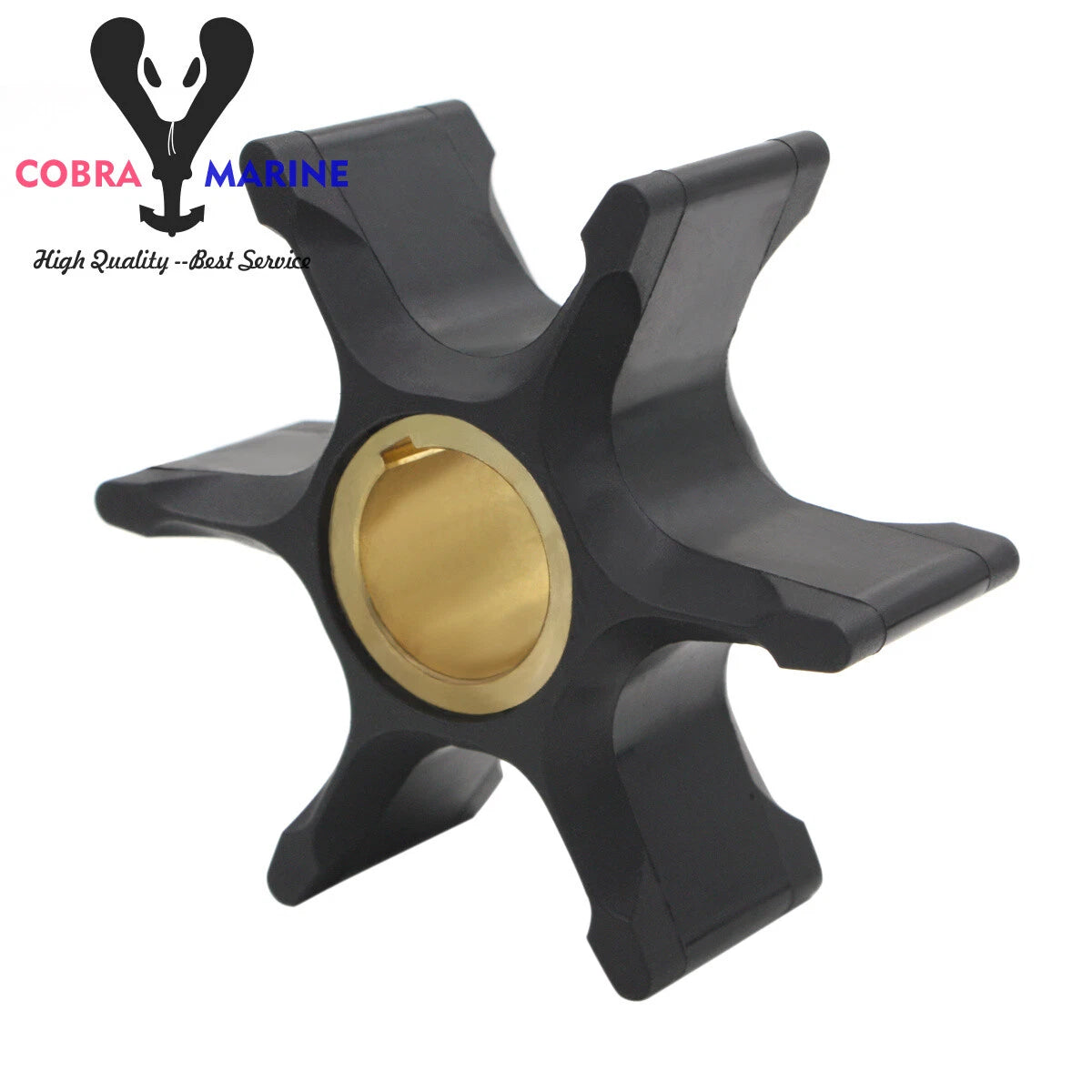 Water Pump Impeller for Johnson Evinrude 85-235hp (1980–1995) 389642 777212 18-3043