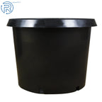 Set of 5 Black 20 Gallon Nursery Containers for Plants