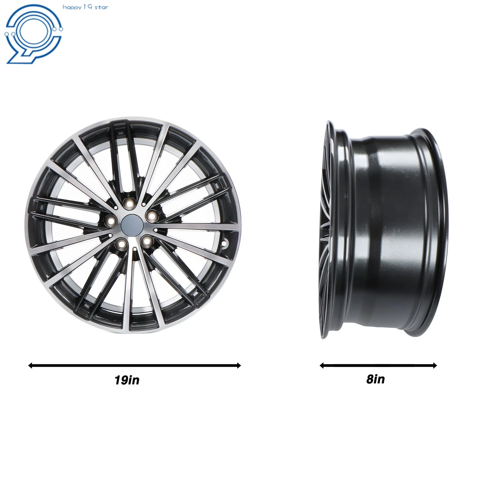 19'' x 8'' Front Wheel Rim for BMW 530e 530i 540i M550i (2017–2020)