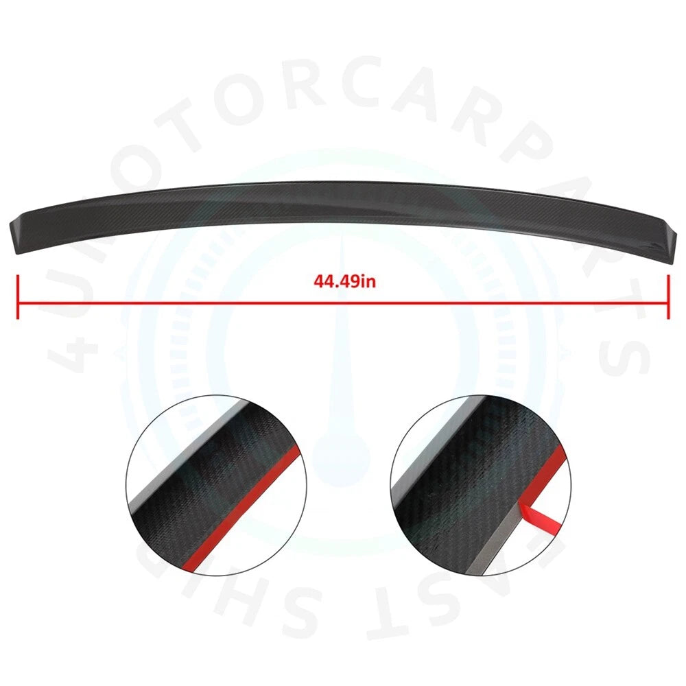 Carbon Fiber Roof Spoiler Wing for BMW 3-Series (2012–2018)