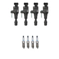 Set of 4 Ignition Coils & Spark Plugs for Equinox Terrain L4 (2010–2017)