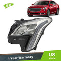 LED Headlamp for Cadillac XTS (2018–2019) Chrome Clear Driver Left Side