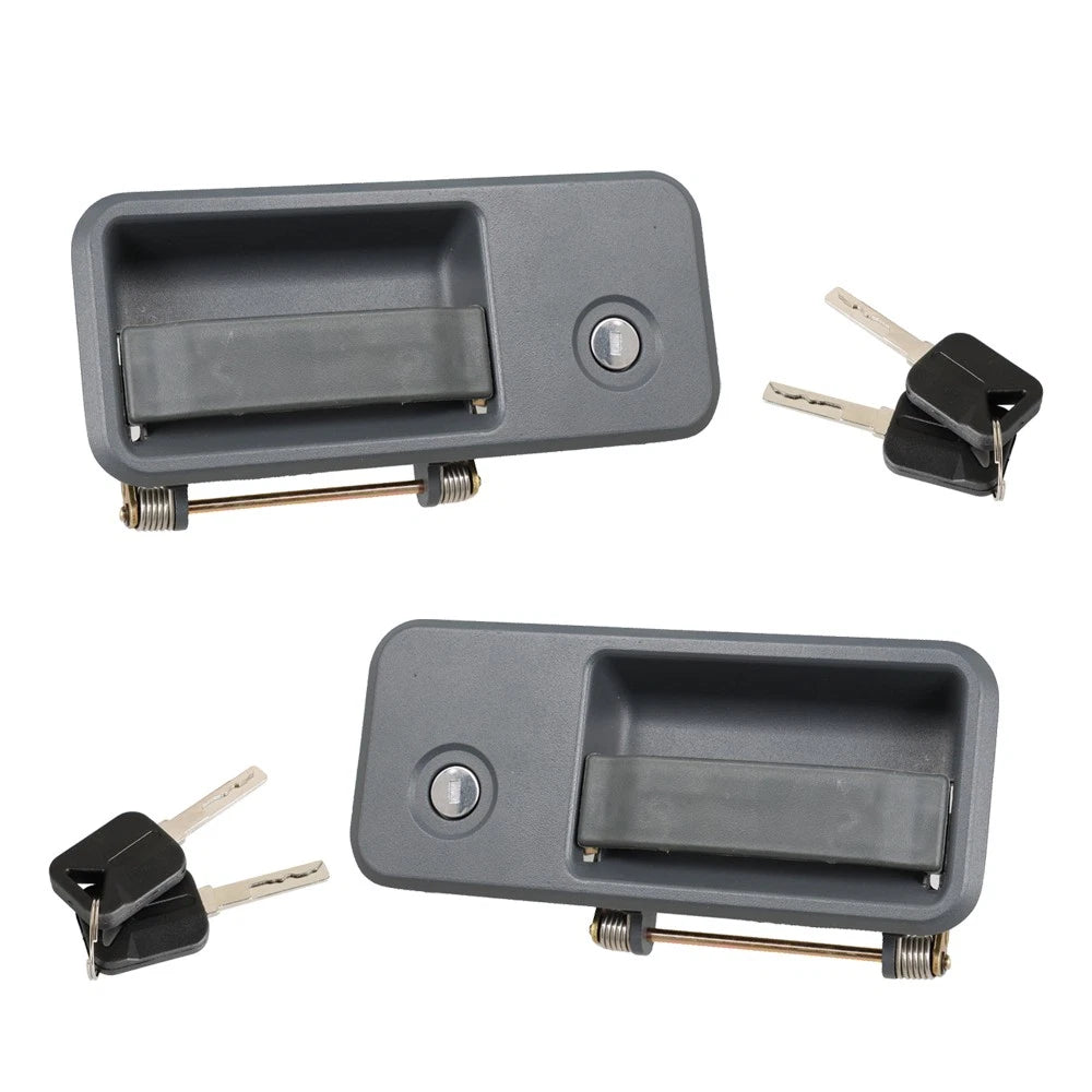 Set of 2 Exterior Door Handles for Volvo VNL/VHD (2004–2018)