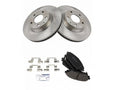 Front Brake Pad and Rotor Kit for Mazda CX-3 AWD (2016–2018) ZY893BM
