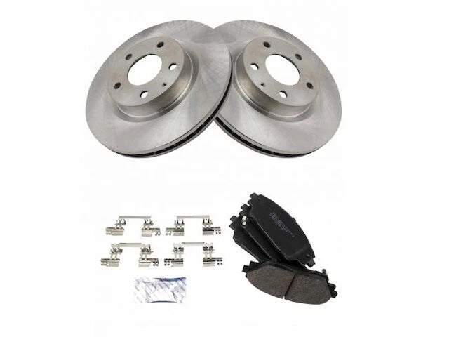 Front Brake Pad and Rotor Kit for Mazda CX-3 AWD (2016–2018) ZY893BM