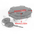 Fuel Gas Tank Cap Cover Keys for Yamaha DT125E DT200R DT125R (1987–1996)