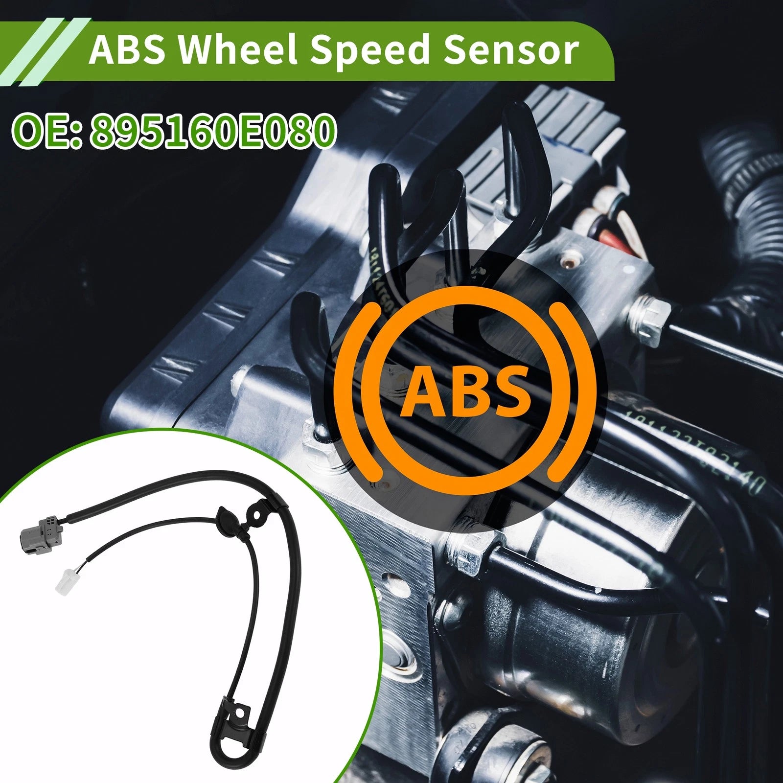 ABS Wheel Speed Sensor No. 895160E080 for Toyota Highlander (2001–2007)