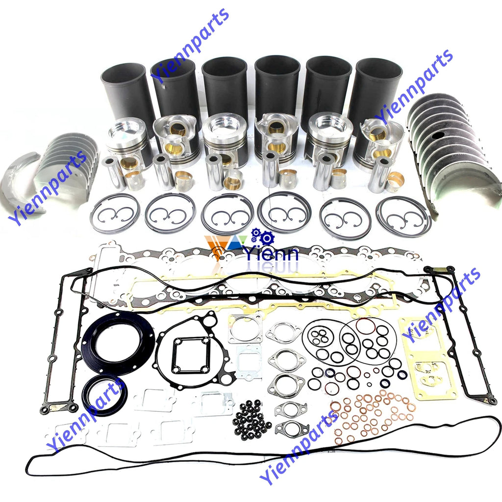 Overhaul Rebuild Kit 6M60 6M60-TLE for Mitsubishi Engine (KATO CR-350RI)