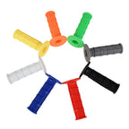 Set of 2 Soft Rubber Hand Grips for Dirt Pit Bike (22/25mm, 7/8")