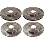 Front and Rear Disc Brake Rotors for Ford Escape (2005–2008)