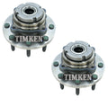 Set of 2 Timken Front Wheel Bearing Hub Kit for F-250 F-350 SD (2005–2016)