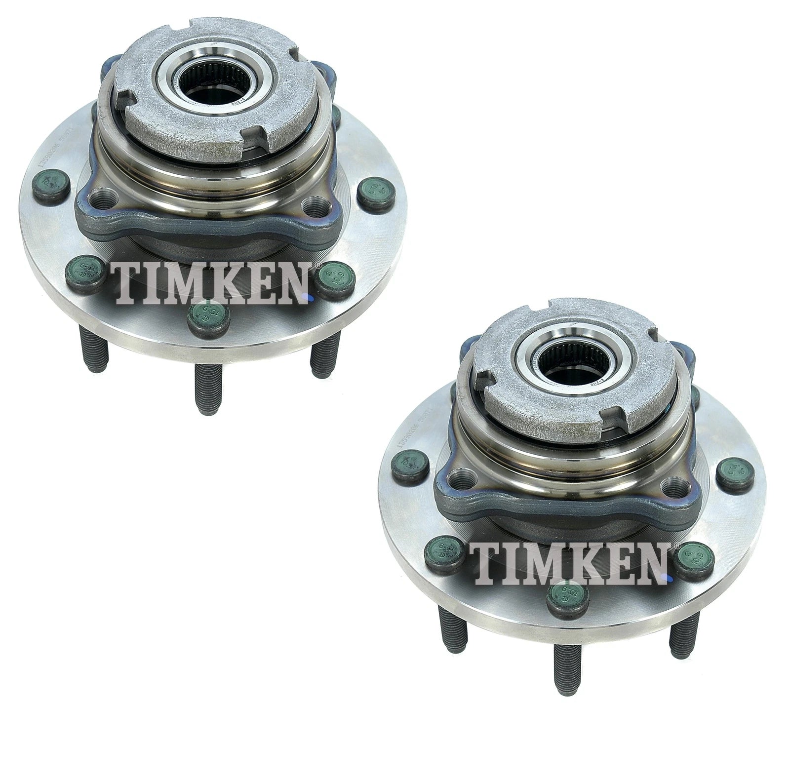 Set of 2 Timken Front Wheel Bearing Hub Kit for F-250 F-350 SD (2005–2016)