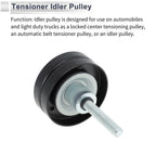 Drive Belt Idler Pulley for Volkswagen Jetta (2013–2016) No. 03C145276B Black