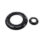Black Derby Timer Timing Cover for Harley Softail Dyna Touring Road Glide