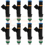 Set of 8 Fuel Injectors for Ford F-250/F-350 Super Duty (2007–2010)