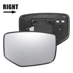 Right Side White Mirror Glass w/ Back for Honda Accord (2008–2010)