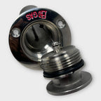 Stainless Steel Angled Gas Deck Fill for Marine (1 1/2'')