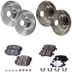 Brake Disc Rotors and Pads Kit for Honda Odyssey (2002–2004)