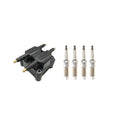 Set of 4 Hitachi Ignition Coils & NGK Spark Plugs for PT Cruiser, Stratus (2001–2010)