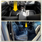 Lower Seat Cover for Chevrolet Colorado ZR2 (2015–2022) Black Microfiber Leather