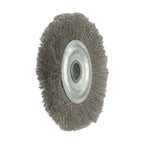 Stainless Steel Wire Wheel Brush for Deburring and Polishing (16mm Hole)