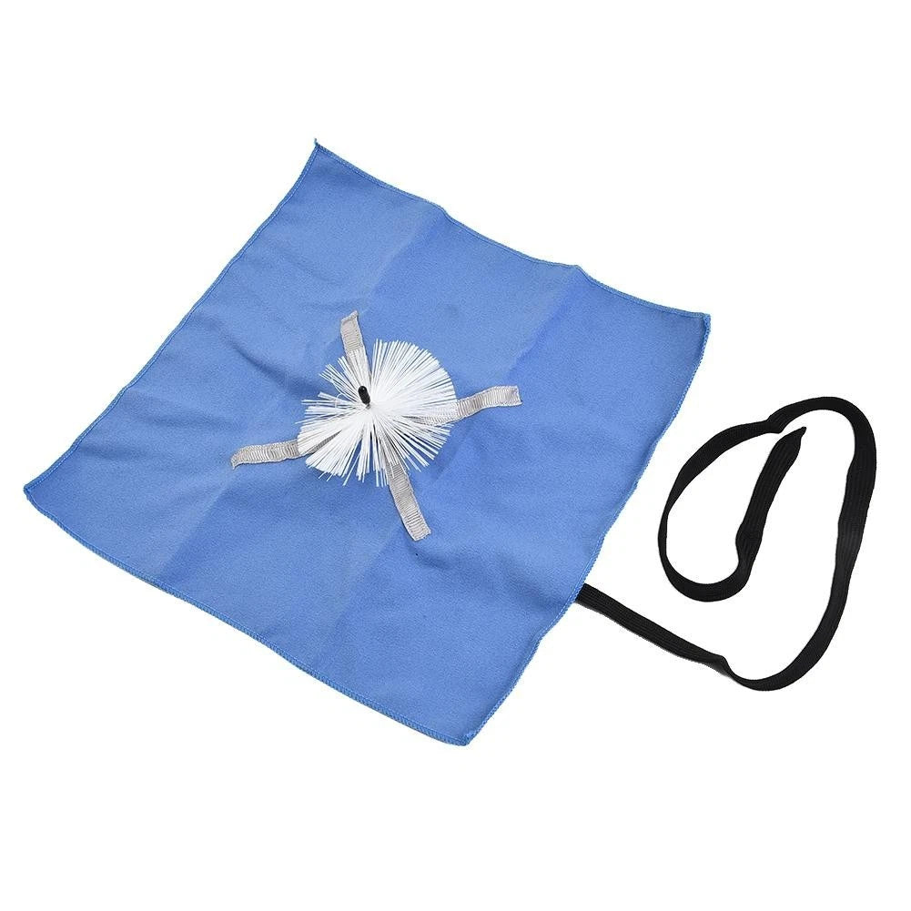 Saxophone Cleaning Cloth with Brush for Alto Tenor Soprano Sax (All Years)