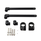 36MM Clip-On Handlebar for Motorcycle Cafe Racer - Black