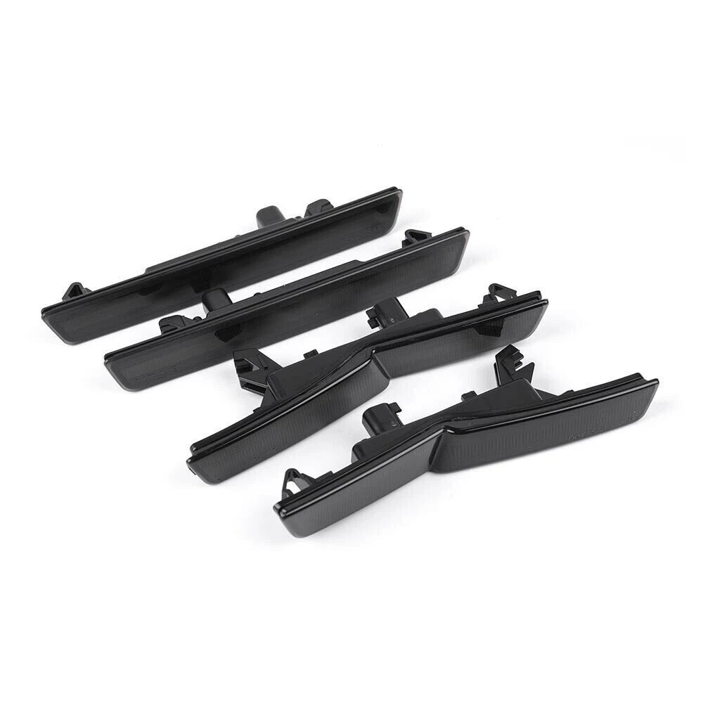 Set of 4 Smoked LED Side Marker Lights for Dodge Challenger (2018)
