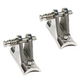 2X Marine Top Deck Hinges 316 Stainless Steel 7/8" 1" for Boats