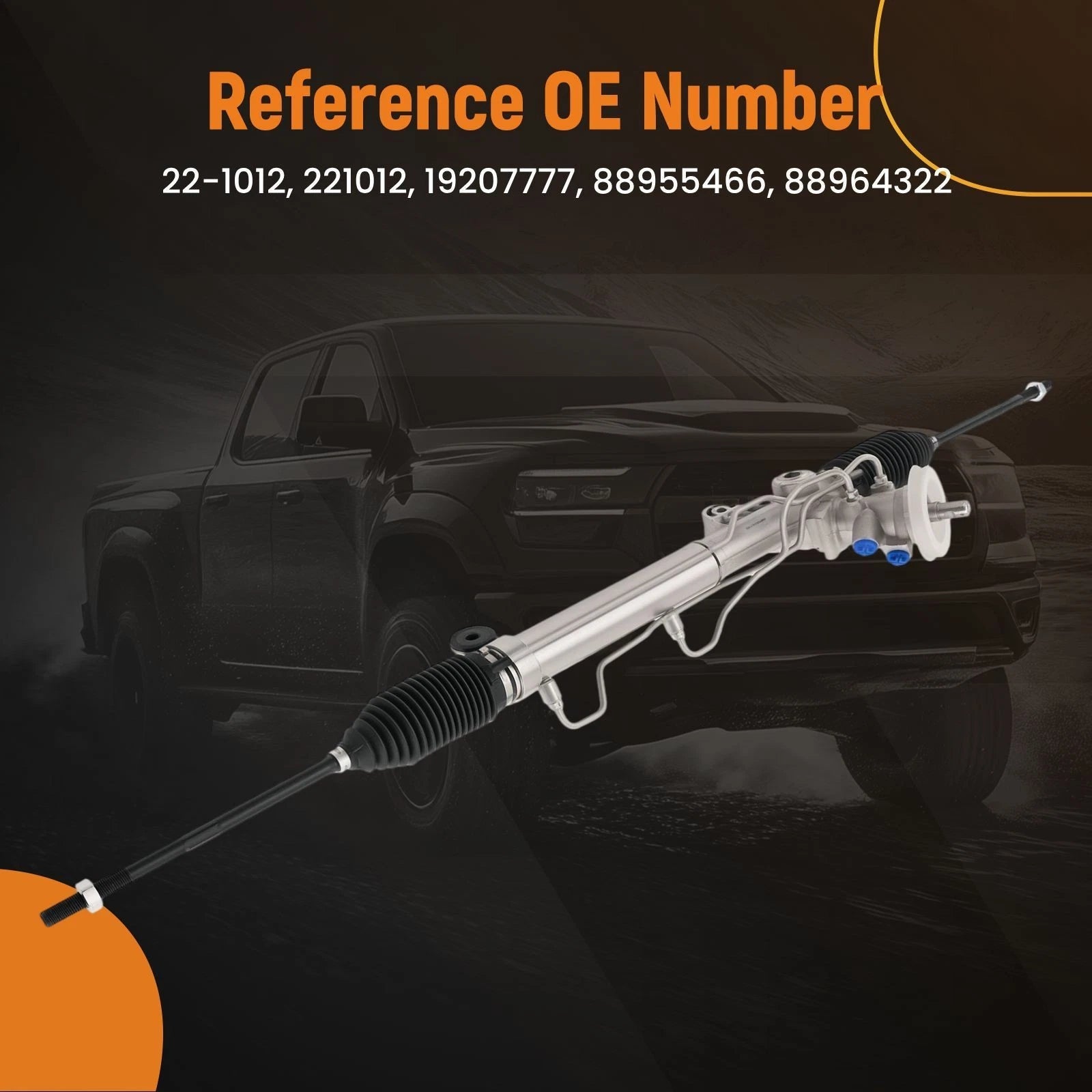 Power Steering Rack & Pinion Assembly for Chevrolet Impala Monte Carlo (2004–2011)