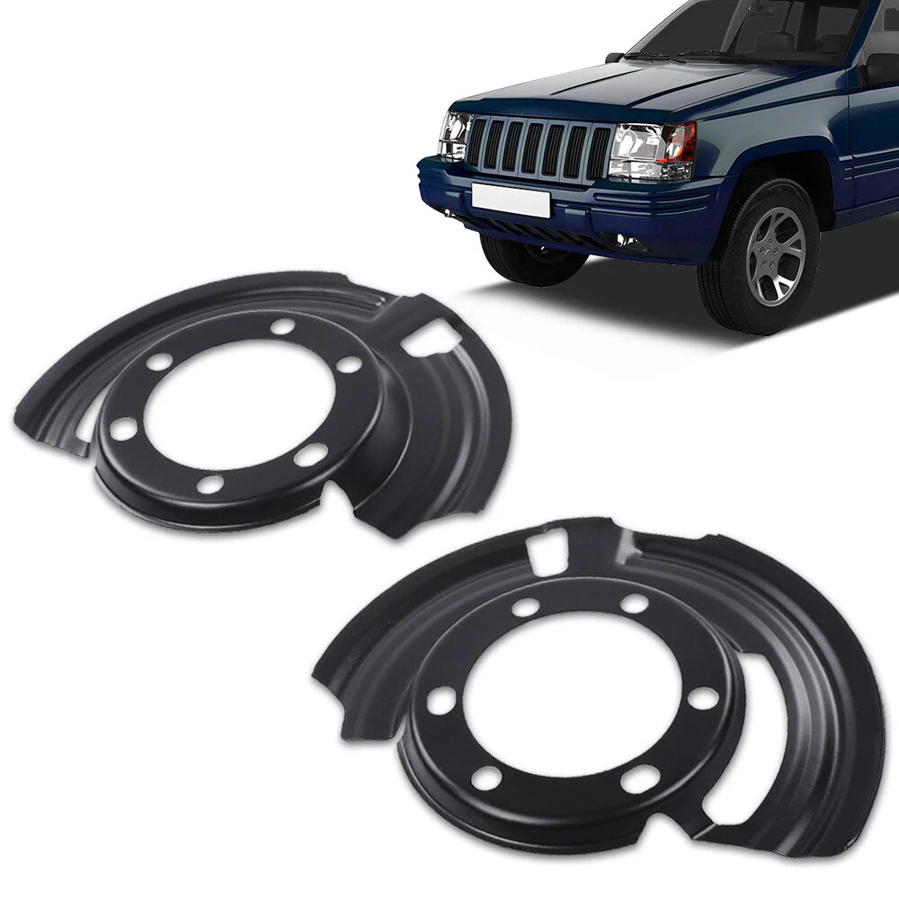 Front Brake Dust Shield for Jeep Cherokee XJ Wrangler Grand Cherokee (1984–2006)