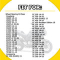 Wheel Bearing Seals Kit for BMW HP4, K1200R, Kawasaki ZX10R, ZX900, Suzuki EXV (2000–2023)