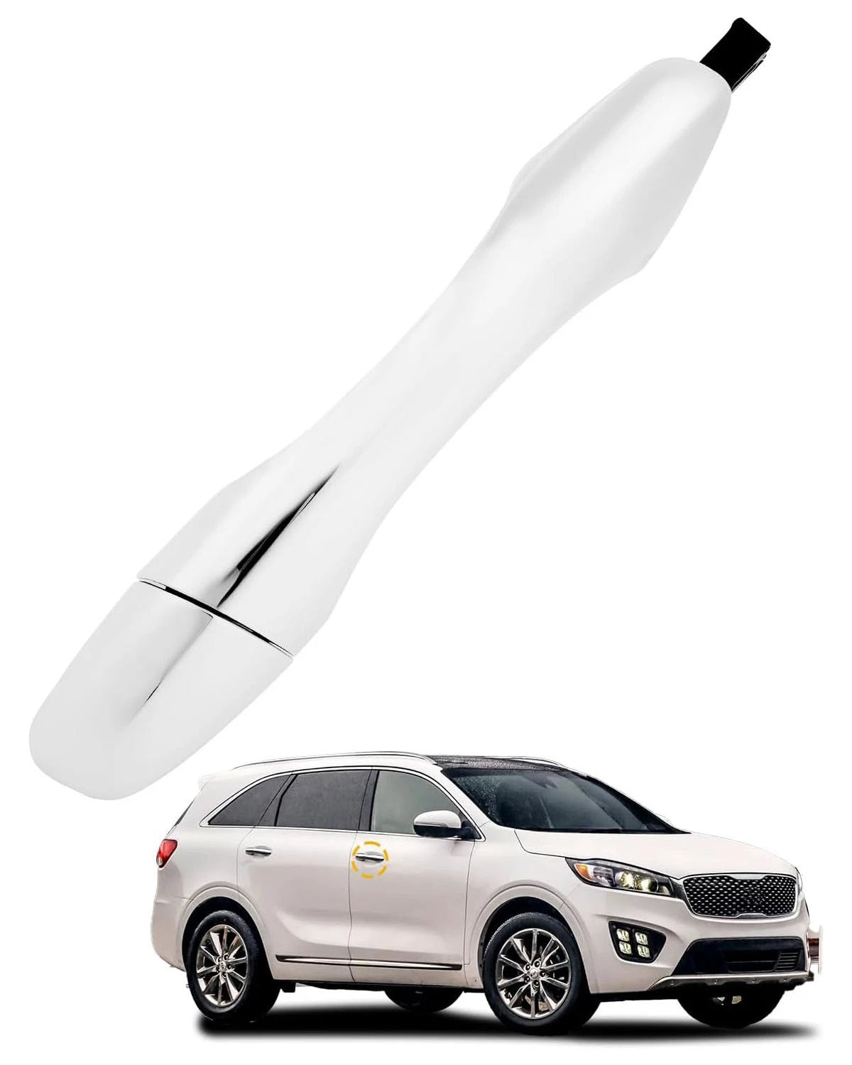 Front Right Exterior Door Handle with Cap for Kia Sorento (2016–2020)