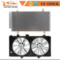 AC condenser and cooling fan assembly for Toyota Camry (2012–2017)