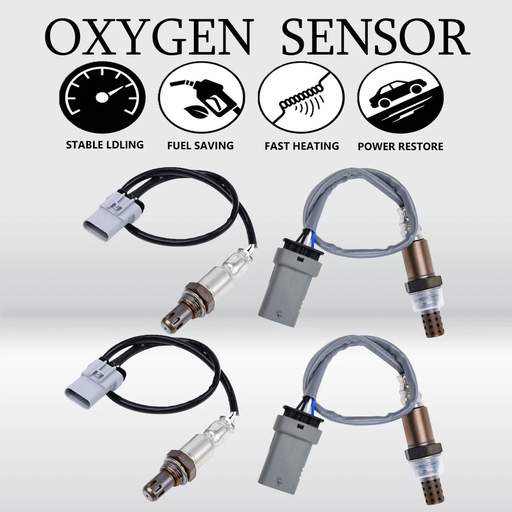 4X Oxygen Sensor for GMC Yukon Sierra 1500 (2014–2018) 4.3L 5.3L 6.2L