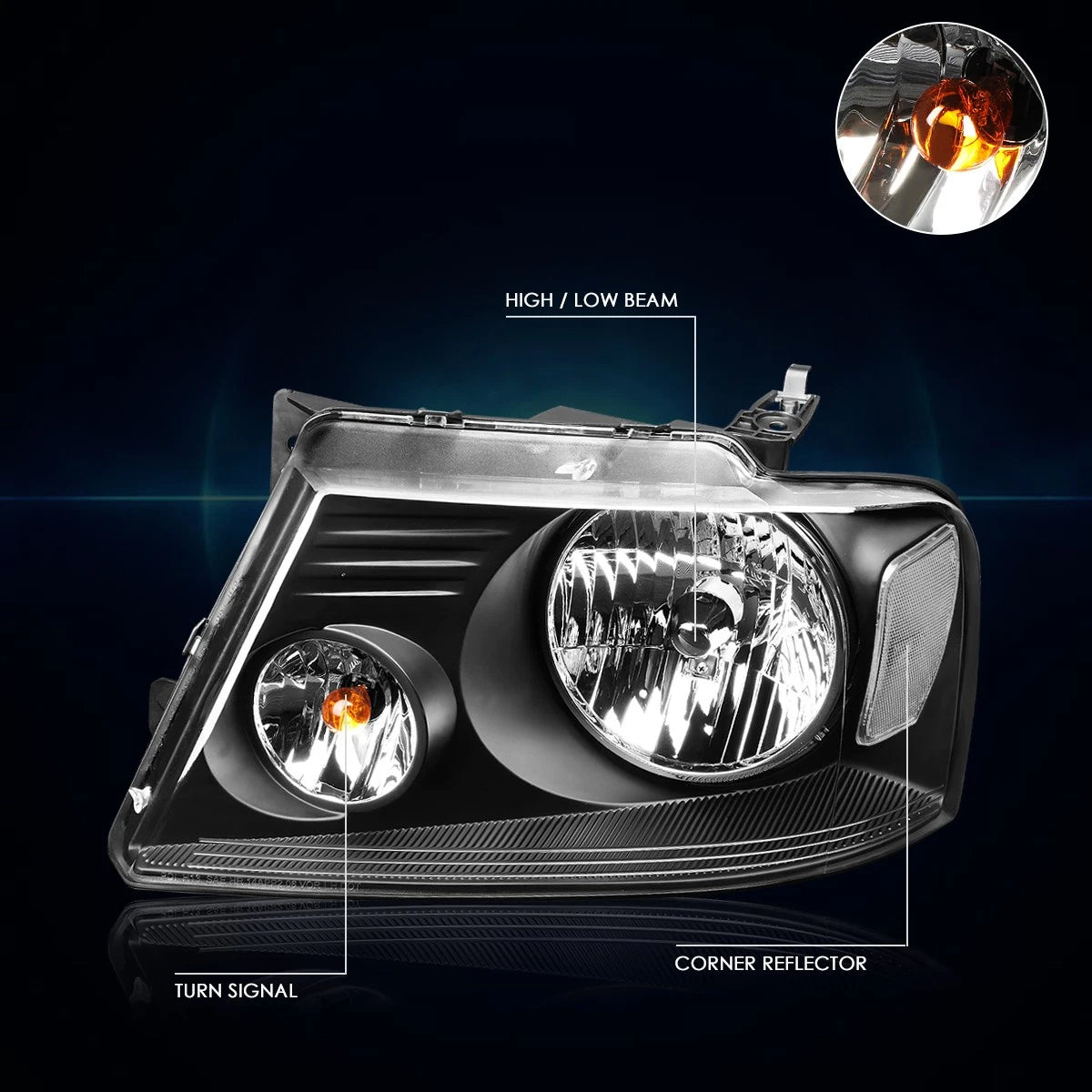 Fog Light Bezel Cover for Toyota Corolla S (2014–2016)