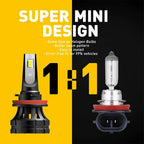 2X LED Headlight Bulbs for H11 9007 H4 (Canbus, Ultra Bright)