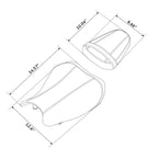 Rider Driver & Passenger Seat for Suzuki GSXR1000 (2017–2024)