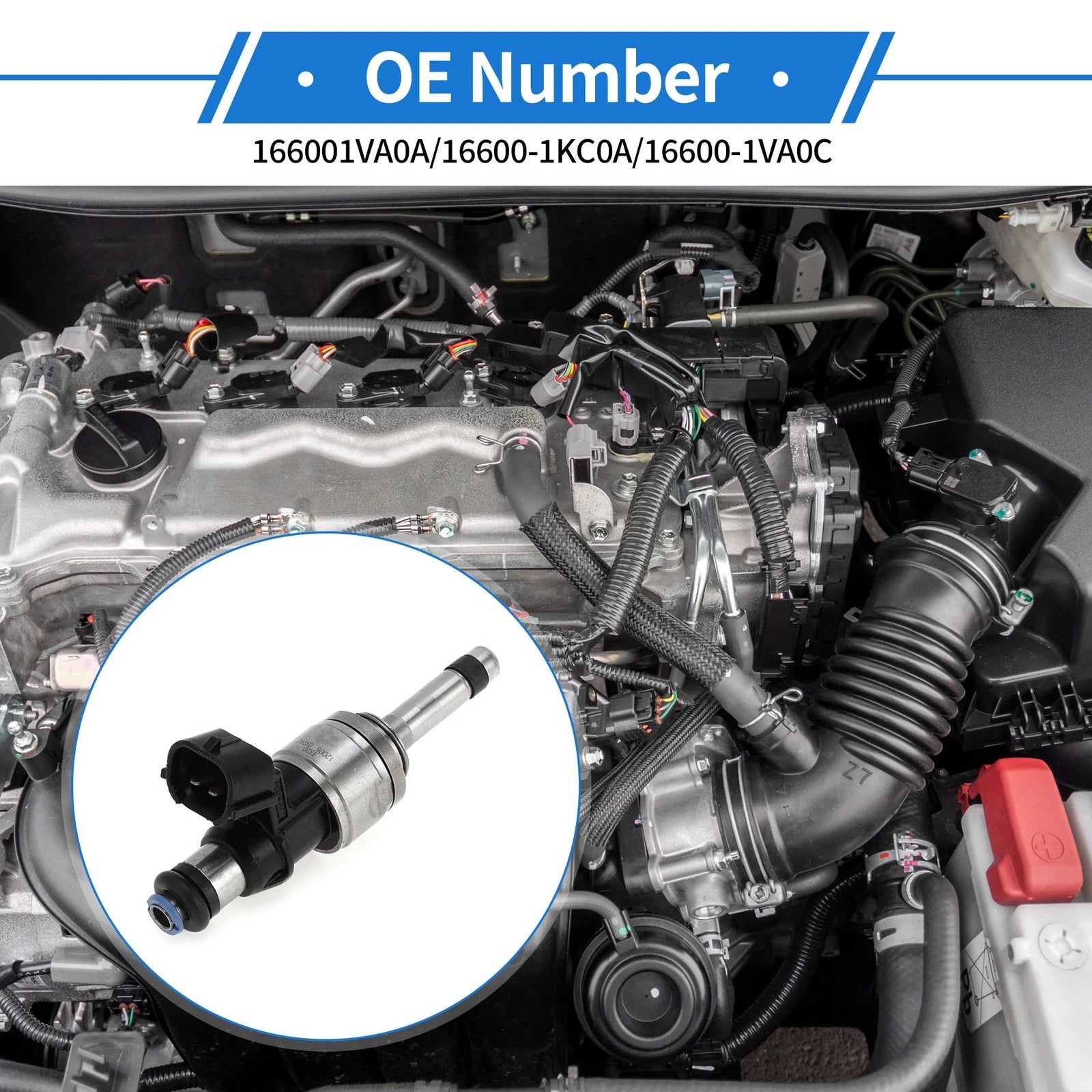 Fuel Injector No. 166005TA0B for Nissan Sentra 2.0L (2020–2023)