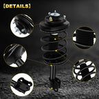 Set of 2 Complete Struts for Honda Pilot AWD, Acura MDX