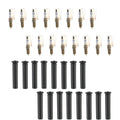 Set of 16 Bosch Double Iridium Spark Plugs & Denso Ignition Coil Boot Kit for 1500 5.7L
