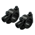 25MM M8 Black Motorcycle Handlebar Mirror Mount Holder Clamp