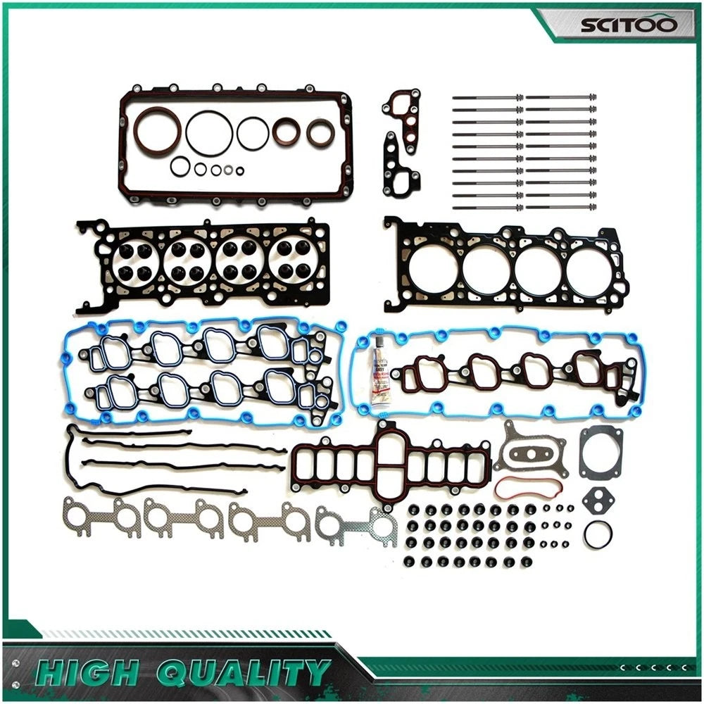 Set of 10 Engine Full Gasket Bolts for Ford F-150 5.4L (2001–2004) CS9790