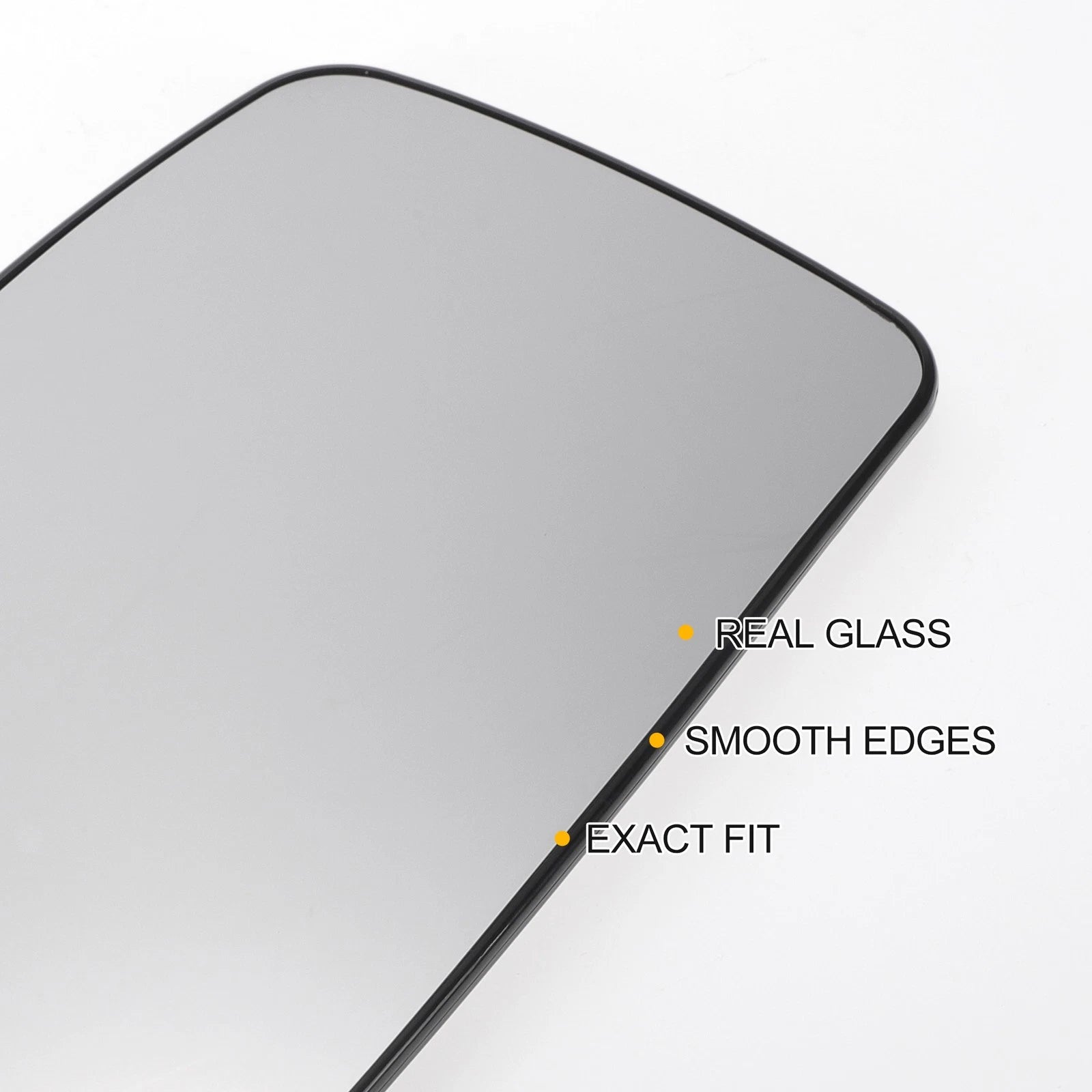 Right Upper Side Heated Convex Mirror Glass for Ford Transit MK6 MK7
