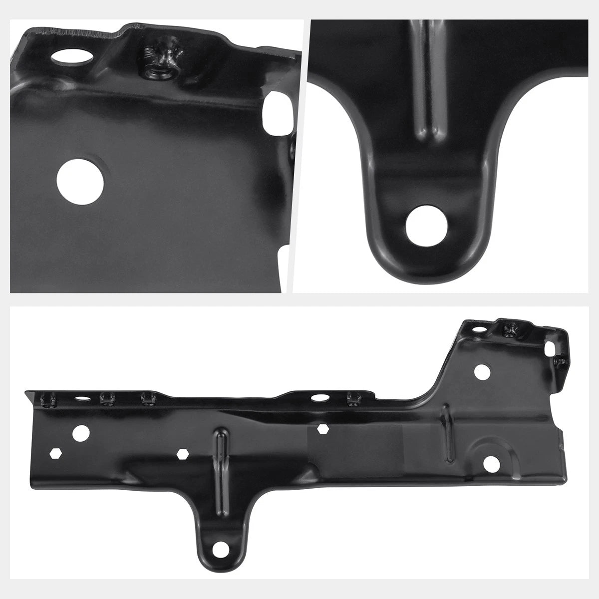 Set of 2 Steel Headlight Mount Brackets for Chevy Silverado 1500 (2019–2022)
