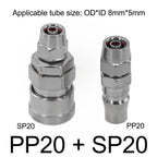 Air Line Hose Fittings Coupler Connector for Compressor (SP20, PP20)