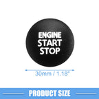 Ignition Button Cover Decal for Toyota Tacoma (2016–2021) Black