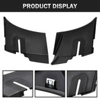 Pair Windshield Wiper Cowl End Air Inlet Panel for Tahoe Yukon Escalade (2007–2014)