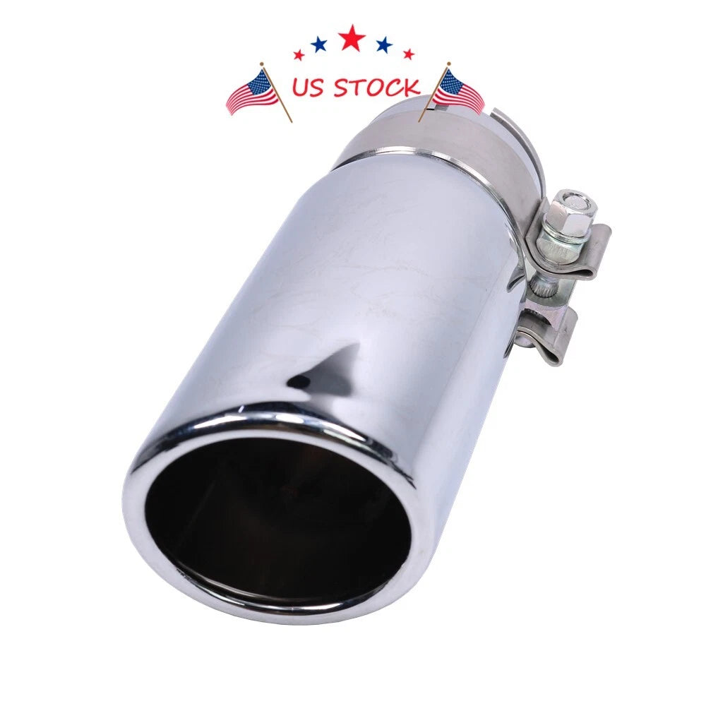 Chrome Exhaust Tip for Toyota Tacoma (2005–2023)